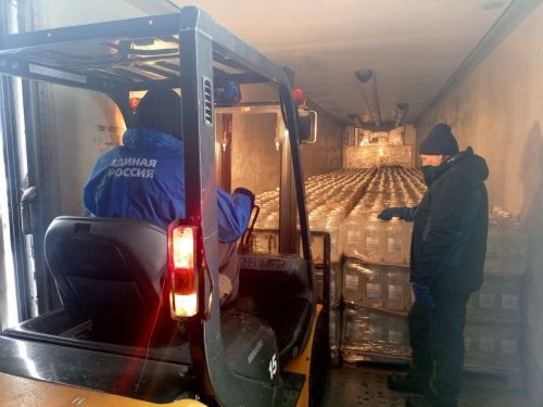 Лисичанск получит 20 тонн питьевой воды из Сармановского района