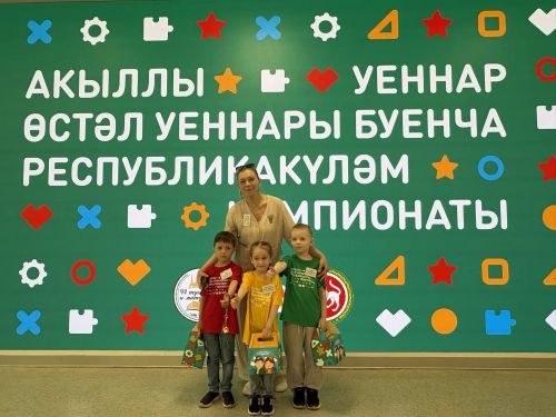 Район үзәгенең «Лилия» бакчасы балалары республика чемпионатында чыгыш ясадылар