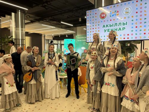 Район үзәгенең «Лилия» бакчасы балалары республика чемпионатында чыгыш ясадылар