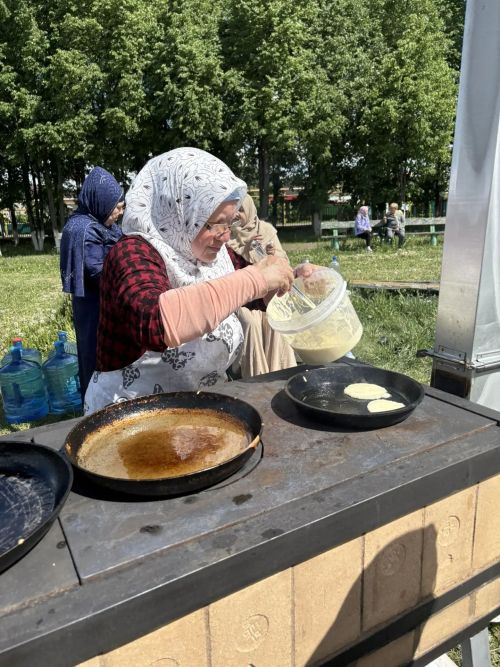 Район халкы Корбан бәйрәмендә кунакта булды