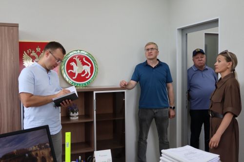 Район посетил заместитель министра юстиции РТ