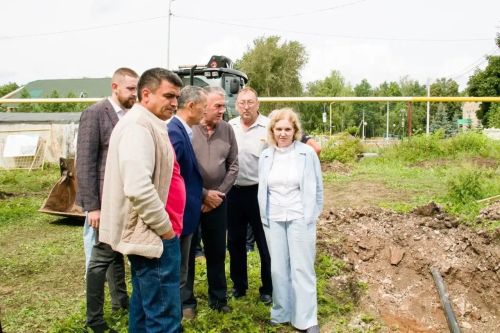 Лариса Хабибуллина проверила объекты ЖКХ в Сармановском районе