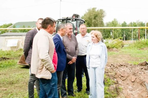 Лариса Хабибуллина проверила объекты ЖКХ в Сармановском районе