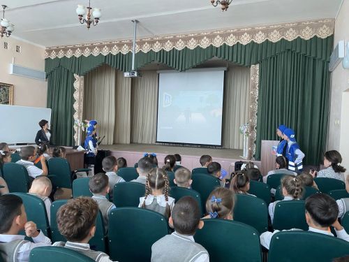 В школах Сарманово прошли уроки дорожной безопасности