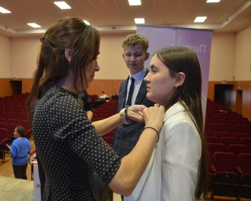 Молодежь района приняли в «Движение Первых»