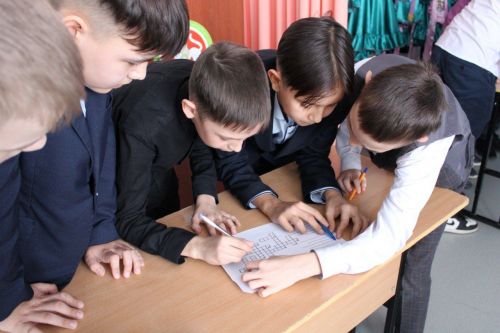 Ученики Сармановской СОШ приняли участие в интеллектуально-познавательной игре