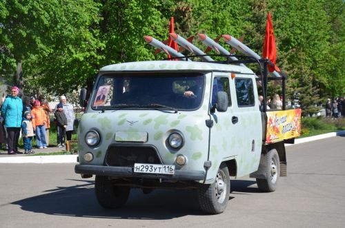 В Сарманово отметили 78-летие Великой Победы