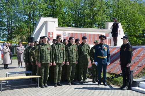В Сарманово отметили 78-летие Великой Победы