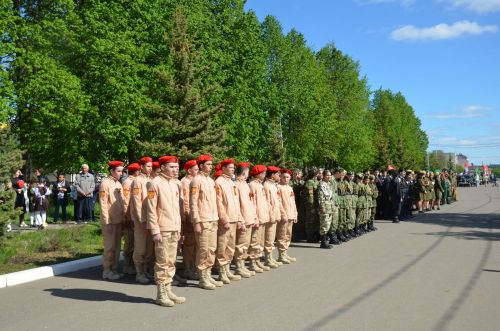 В Сарманово отметили 78-летие Великой Победы