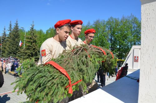 В Сарманово отметили 78-летие Великой Победы