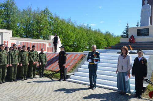 В Сарманово отметили 78-летие Великой Победы