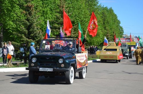 В Сарманово отметили 78-летие Великой Победы