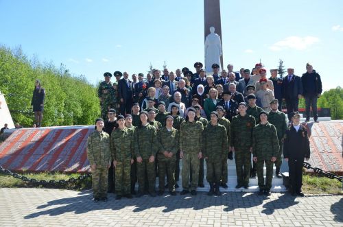 В Сарманово отметили 78-летие Великой Победы