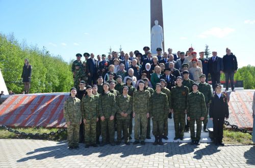 В Сарманово отметили 78-летие Великой Победы