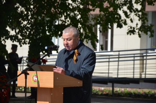 В Сарманово отметили 78-летие Великой Победы