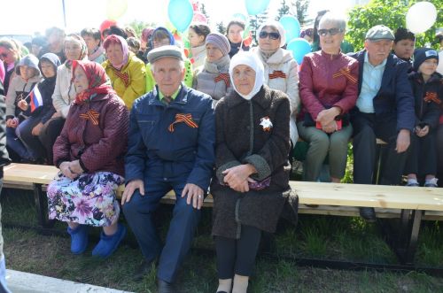 В Сарманово отметили 78-летие Великой Победы