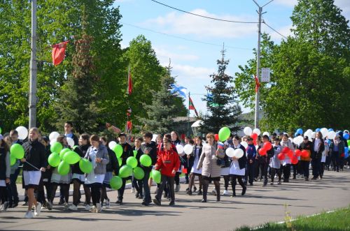 В Сарманово отметили 78-летие Великой Победы