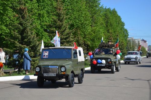 В Сарманово отметили 78-летие Великой Победы