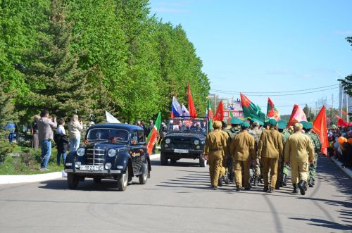 В Сарманово отметили 78-летие Великой Победы