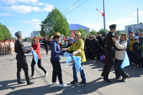 В Сарманово отметили 78-летие Великой Победы