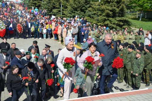 В Сарманово отметили 78-летие Великой Победы