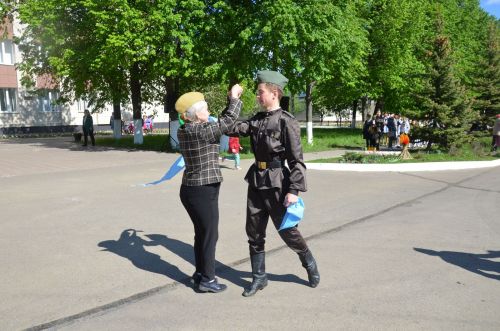 В Сарманово отметили 78-летие Великой Победы