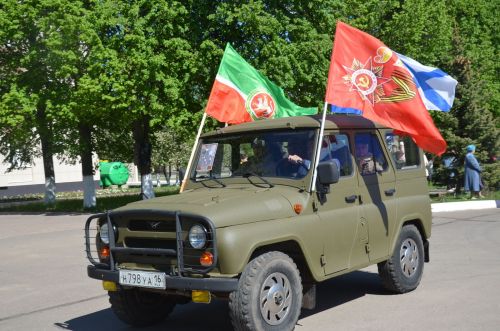 В Сарманово отметили 78-летие Великой Победы