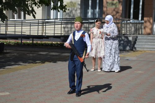 В Сарманово отметили 78-летие Великой Победы