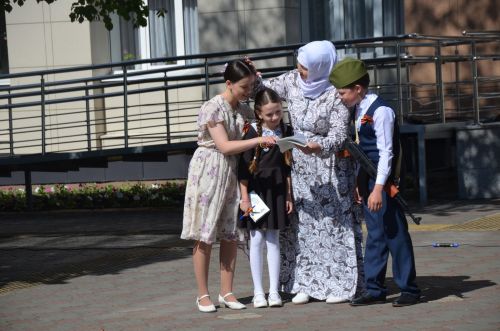 В Сарманово отметили 78-летие Великой Победы