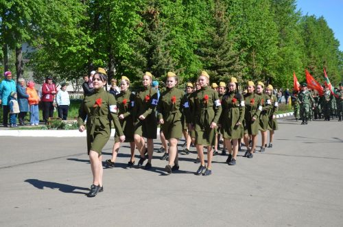 В Сарманово отметили 78-летие Великой Победы