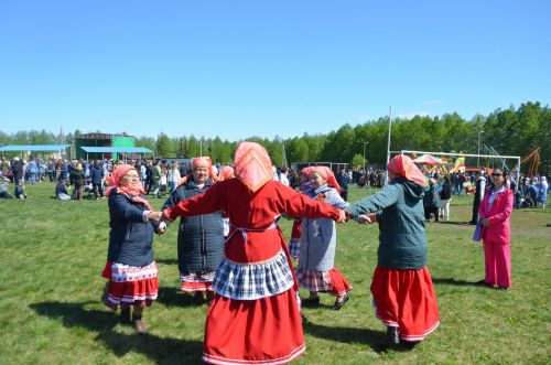 В Сарманово отметили 78-летие Великой Победы
