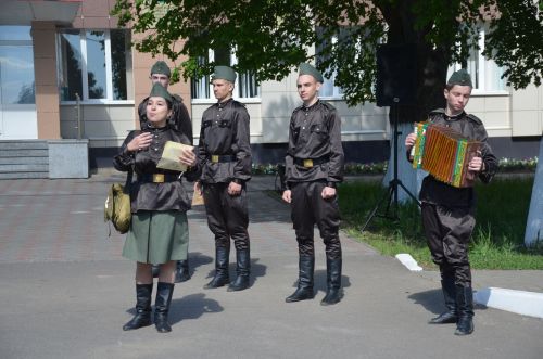 В Сарманово отметили 78-летие Великой Победы