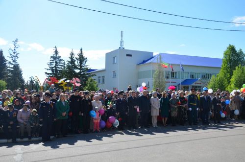 В Сарманово отметили 78-летие Великой Победы