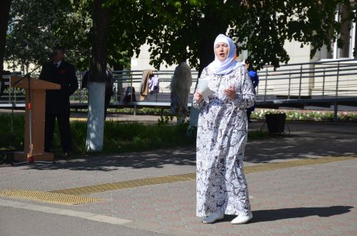 В Сарманово отметили 78-летие Великой Победы
