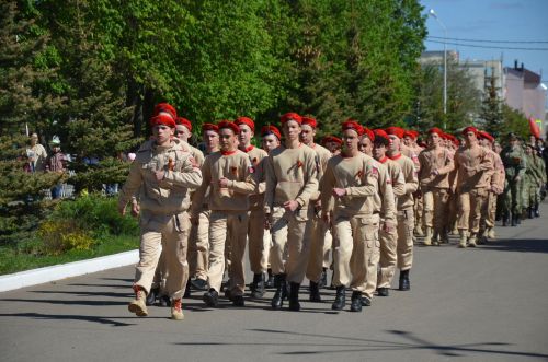 В Сарманово отметили 78-летие Великой Победы