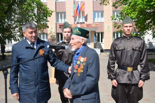 В Сарманово отметили 78-летие Великой Победы