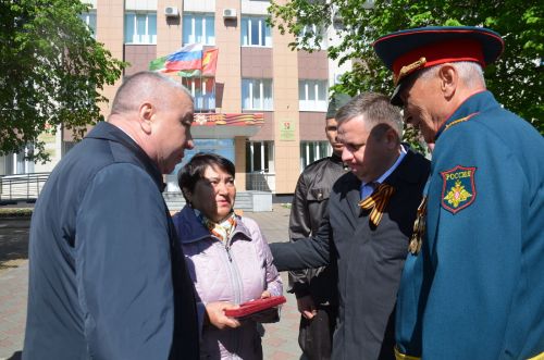 В Сарманово отметили 78-летие Великой Победы
