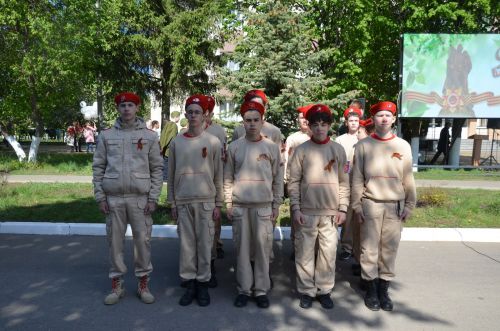 В Сарманово отметили 78-летие Великой Победы