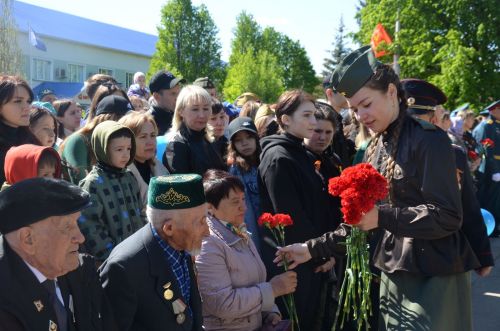 В Сарманово отметили 78-летие Великой Победы