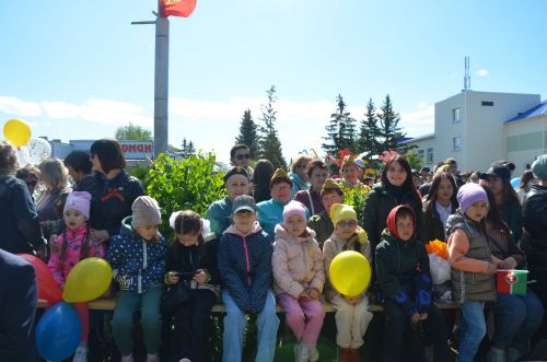 В Сарманово отметили 78-летие Великой Победы
