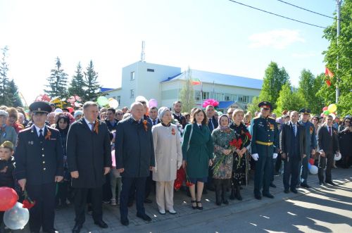 В Сарманово отметили 78-летие Великой Победы