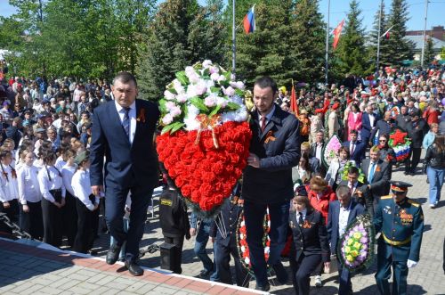 В Сарманово отметили 78-летие Великой Победы
