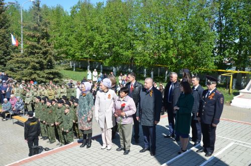 В Сарманово отметили 78-летие Великой Победы