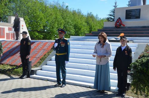 В Сарманово отметили 78-летие Великой Победы