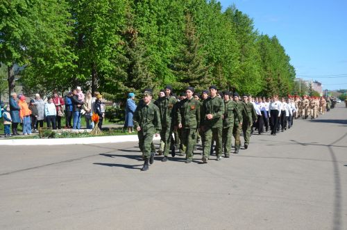 В Сарманово отметили 78-летие Великой Победы