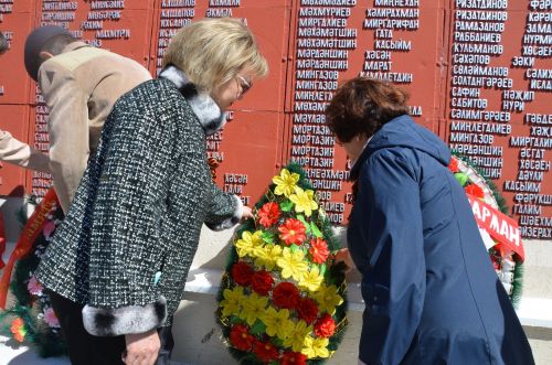 В Сарманово отметили 78-летие Великой Победы
