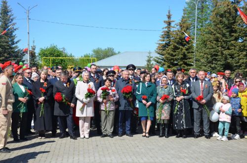 В Сарманово отметили 78-летие Великой Победы