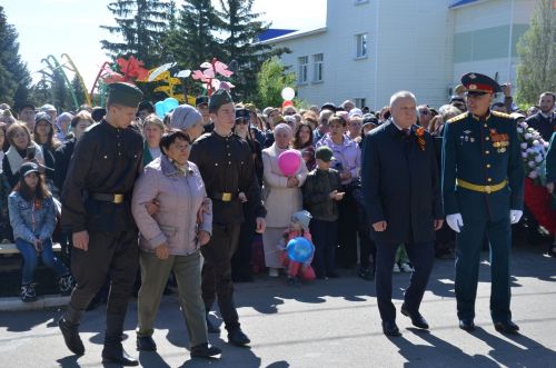 В Сарманово отметили 78-летие Великой Победы