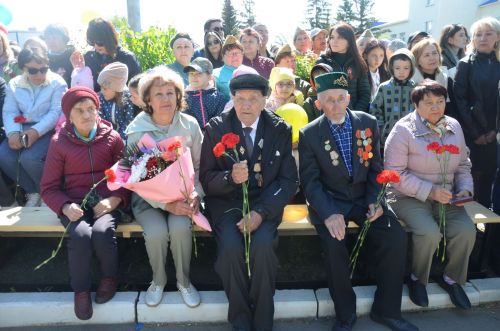 В Сарманово отметили 78-летие Великой Победы
