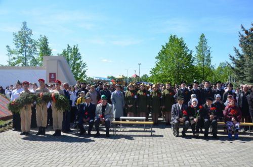В Сарманово отметили 78-летие Великой Победы